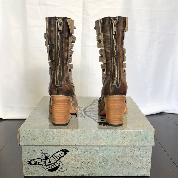 Freebird by Steven 'Lotus' sandals size 7 NIB - Picture 7 of 9